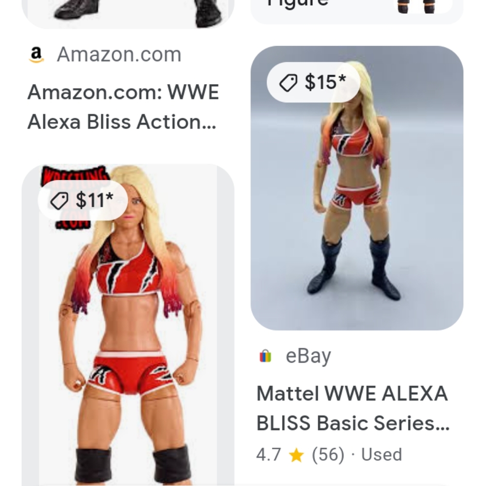 WWE Alexa bliss 6inch vintage 2013 - Picture 4 of 4